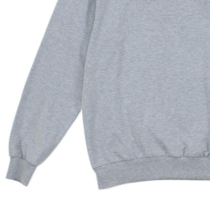 Mens Embossed Sweatshirt Crew Neck