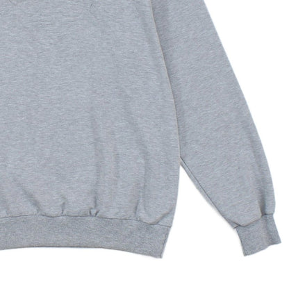 Mens Embossed Sweatshirt Crew Neck