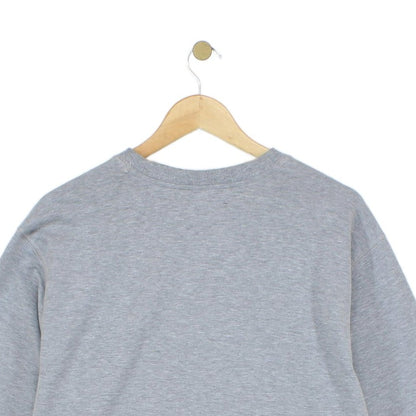 Mens Embossed Sweatshirt Crew Neck