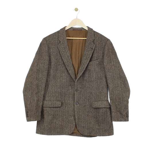 Mens Duncan Tweed Blazer Formal Classic