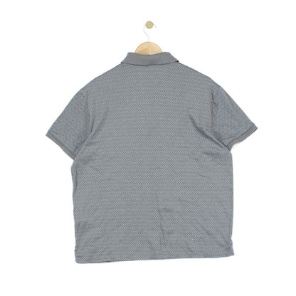 Mens Polo Shirt Short Sleeve Patterned