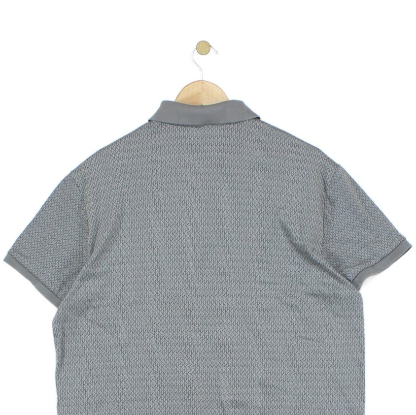 Mens Polo Shirt Short Sleeve Patterned
