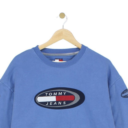 Mens Spell Out Sweatshirt Oversized Logo