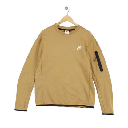 Mens Tech Sweatshirt Athletic Long Sleeve Logo