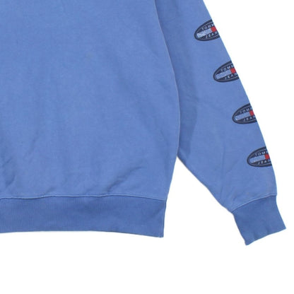 Mens Spell Out Sweatshirt Oversized Logo