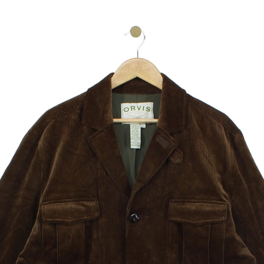 Mens Corduroy Blazer Outdoor