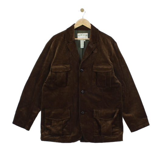Mens Corduroy Blazer Outdoor