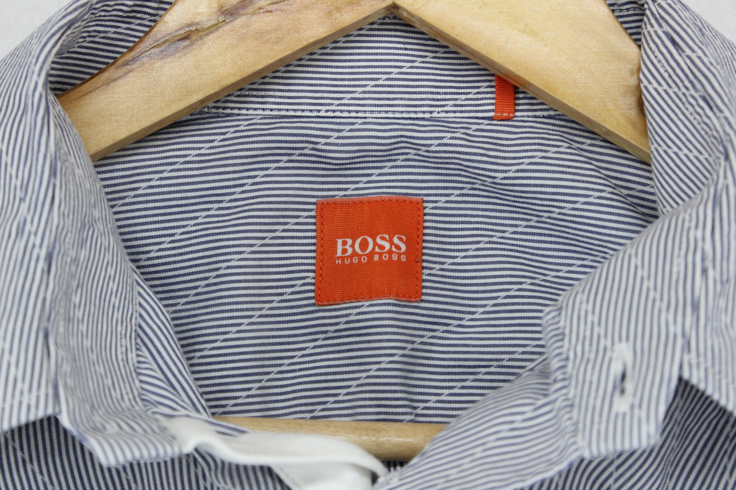 Mens Striped Shirt Button Up