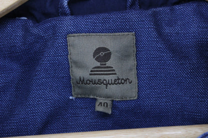 Womens Canvas Jacket Full Zip Hooded Cotton