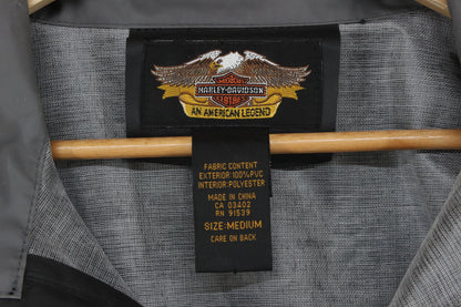 Mens Vinyl Jacket Motorcycle Racing
