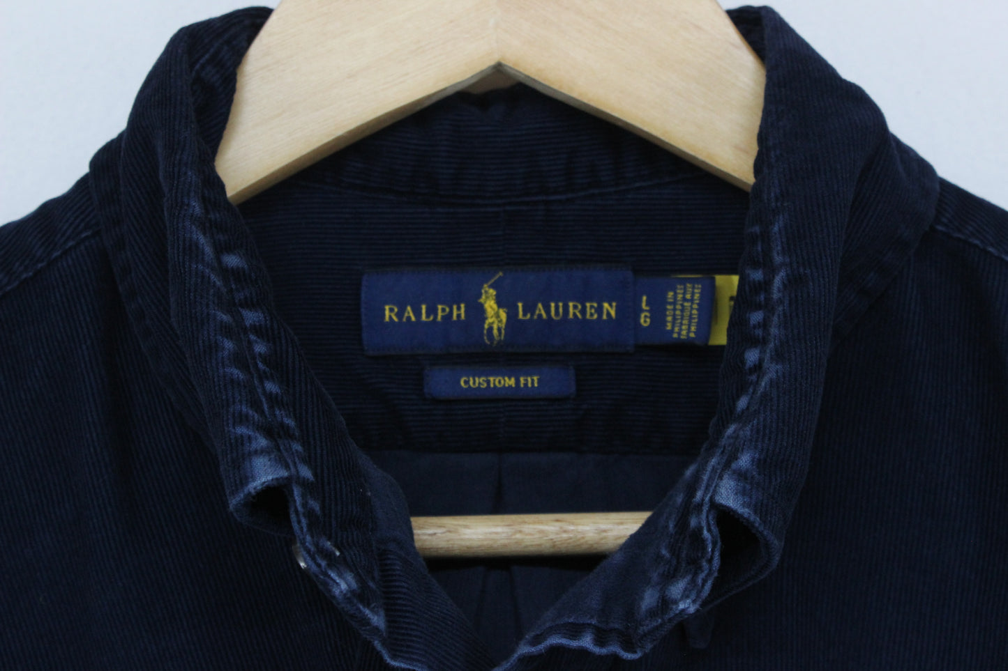 Mens Corduroy Shirt Custom Fit Button Down