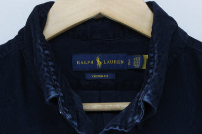 Mens Corduroy Shirt Custom Fit Button Down