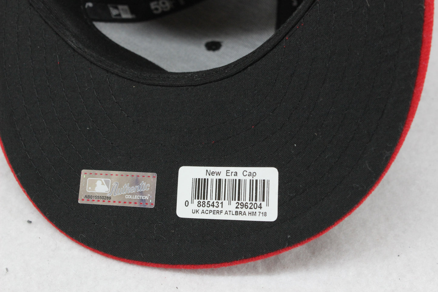 Mens Cap Baseball Logo Fitted