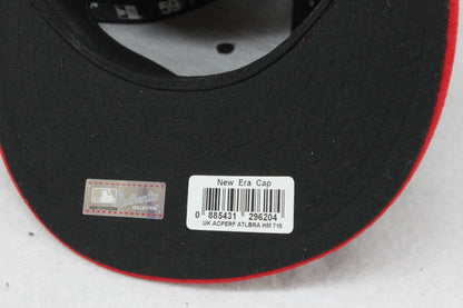 Mens Cap Baseball Logo Fitted