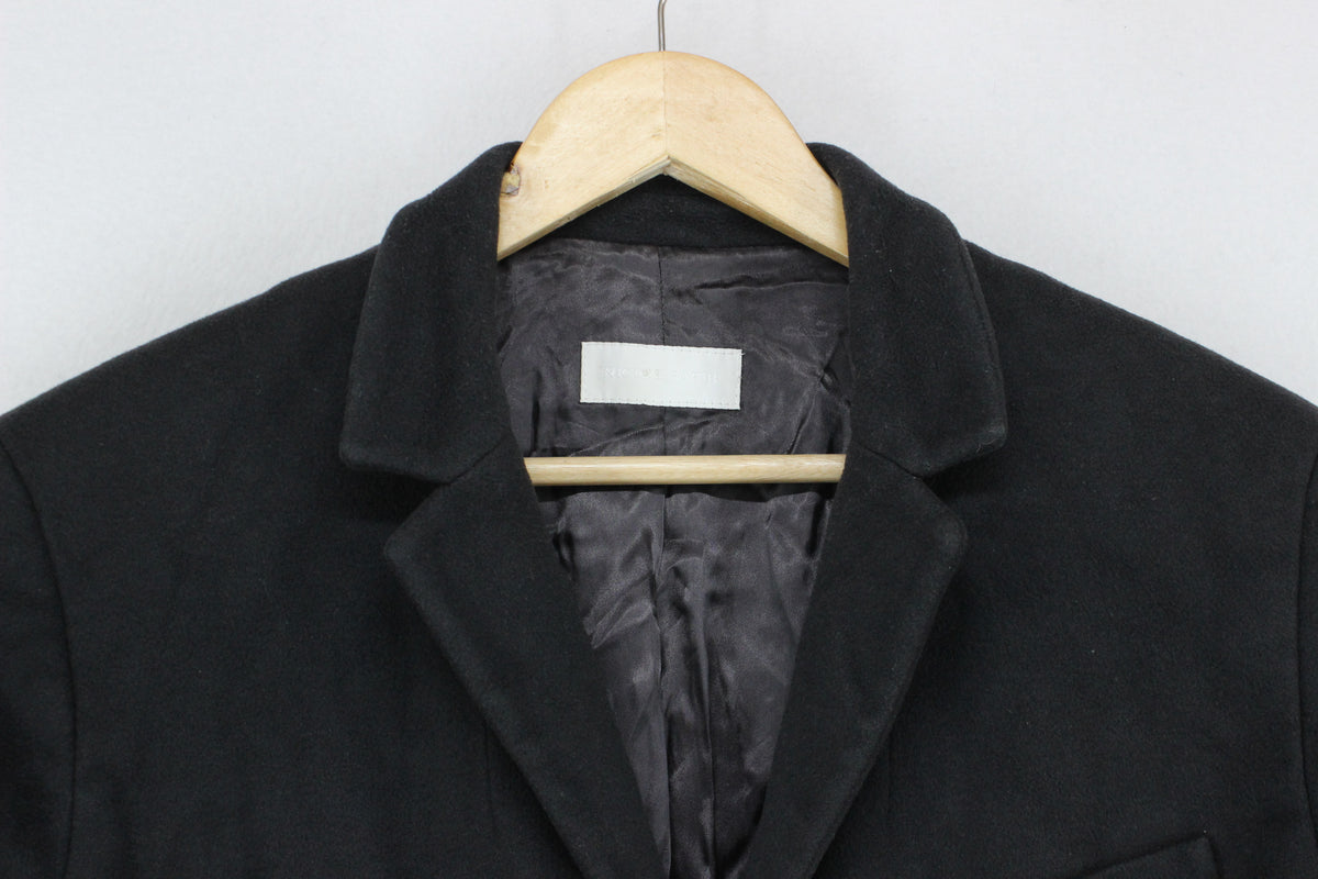 Womens Overcoat Made In Italy Lined Wool Cashmere