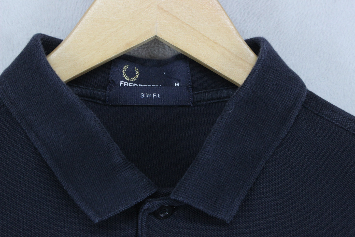 Mens Polo Shirt Slim Fit Long Sleeve