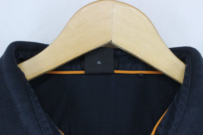 Mens Polo Shirt Slim Fit Long Sleeve Collared