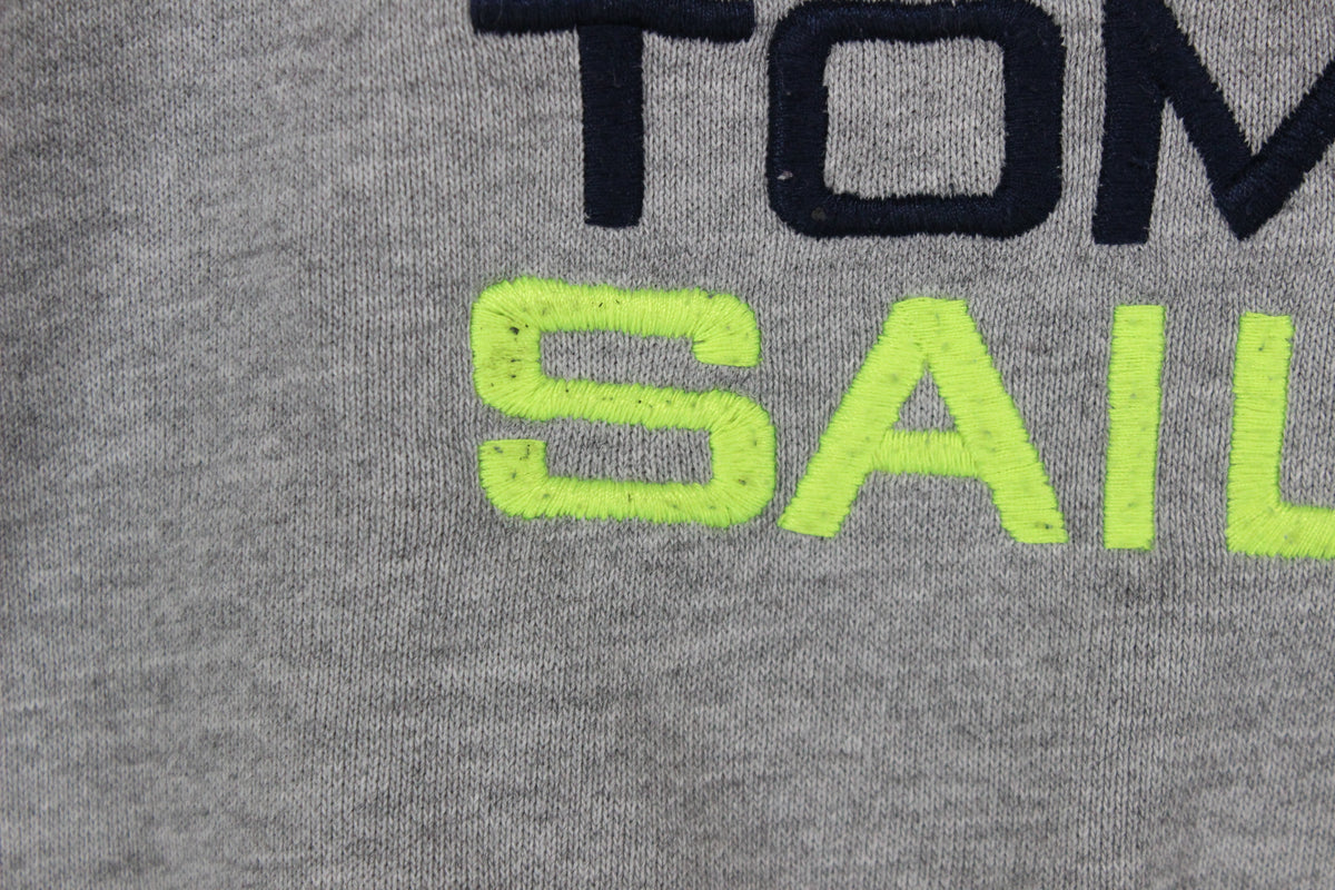 Womens Oversized Sweatshirt Logo Crew Neck