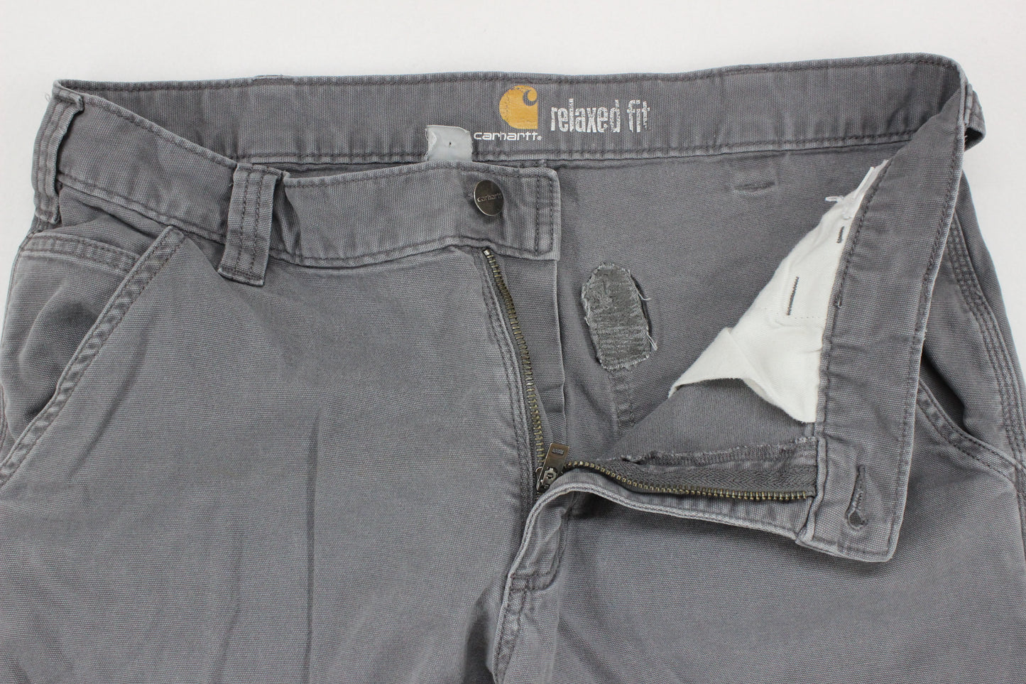 Mens Carpenter Trousers Relaxed Durable Workwear