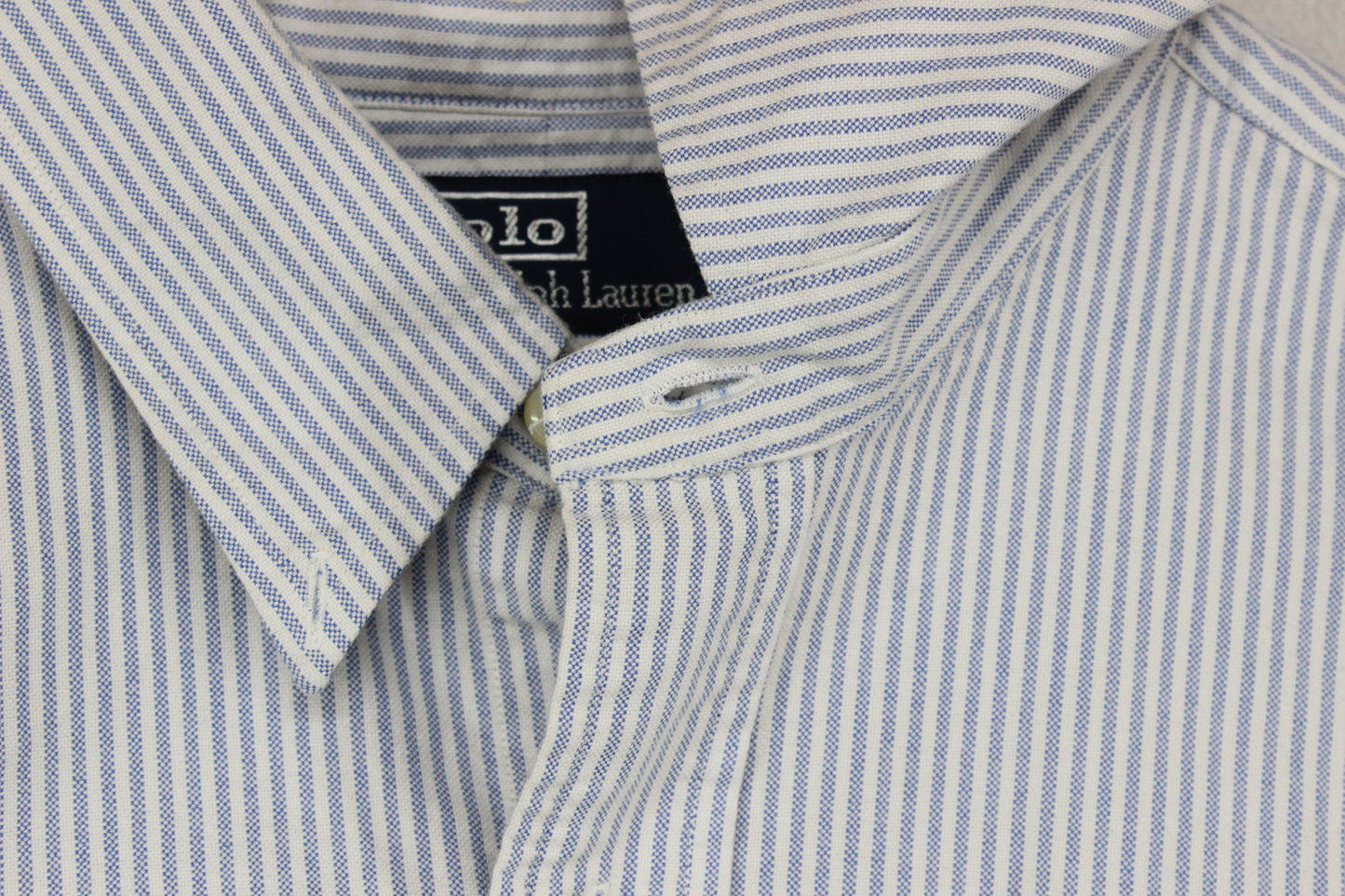 Mens Striped Shirt Classic Long Sleeve