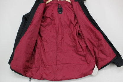 Womens Hydroshell Waterproof Jacket Hooded Insulated