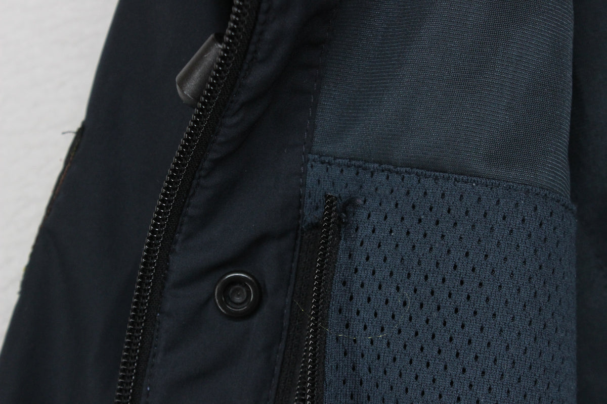 Mens Waterproof Jacket Hooded Full Zip Outdoor Hiking