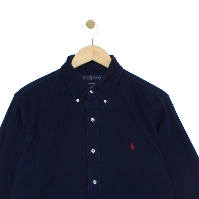 Mens Corduroy Shirt Custom Fit Button Down