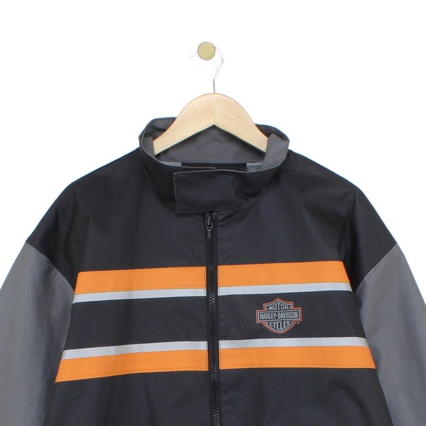 Mens Vinyl Jacket Motorcycle Racing