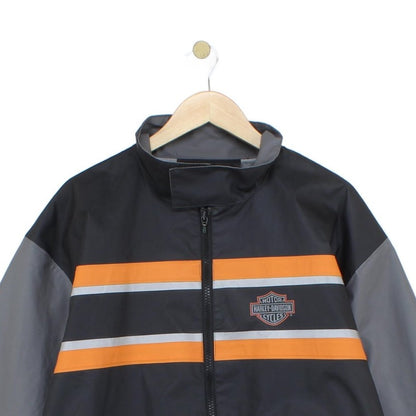 Mens Vinyl Jacket Motorcycle Racing