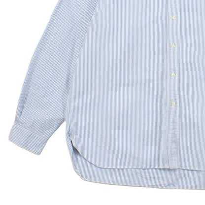 Mens Striped Shirt Classic Long Sleeve