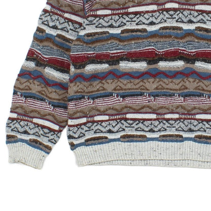 Mens 3D Knit Jumper Made In Italy