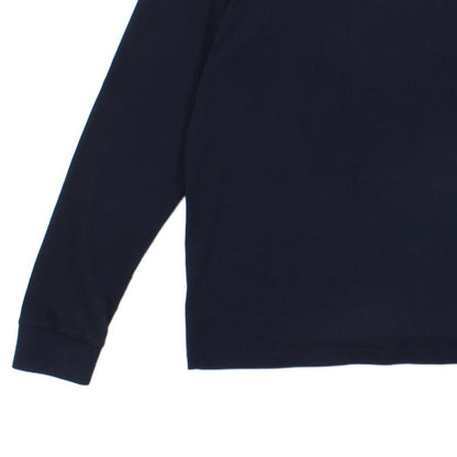 Mens Polo Shirt Slim Fit Long Sleeve Collared