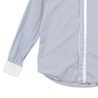 Mens Striped Shirt Button Up