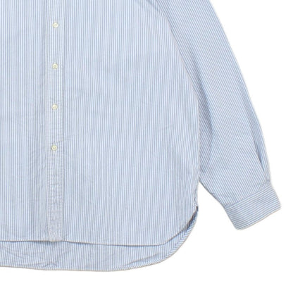 Mens Striped Shirt Classic Long Sleeve