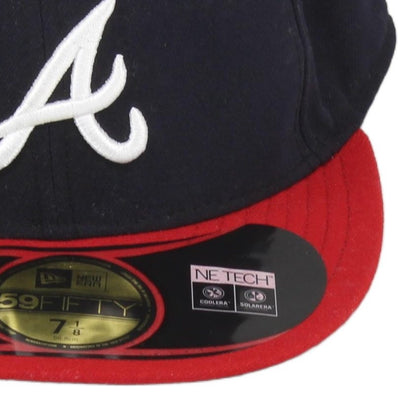 Mens Cap Baseball Logo Fitted