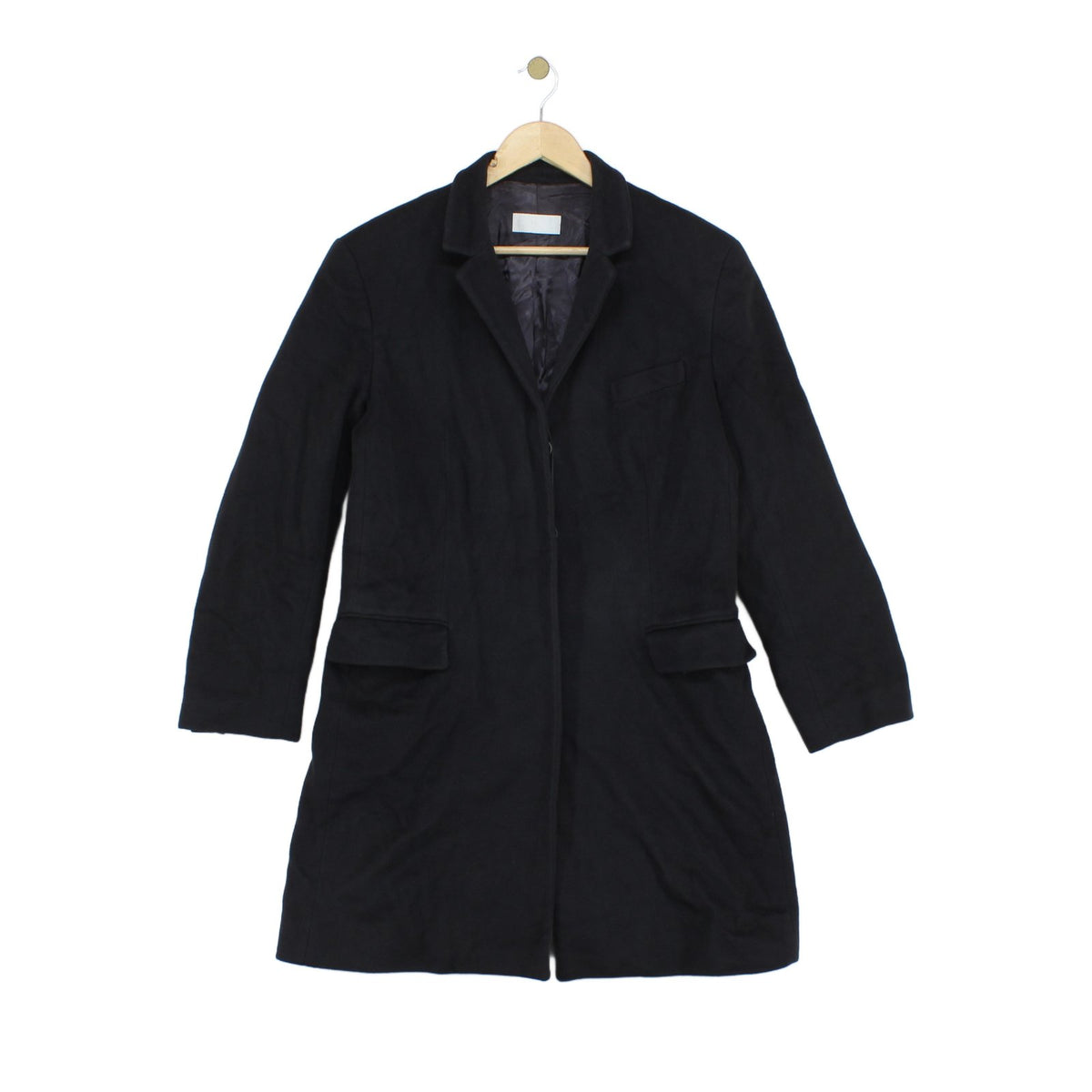 Womens Overcoat Made In Italy Lined Wool Cashmere