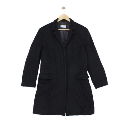 Womens Overcoat Made In Italy Lined Wool Cashmere