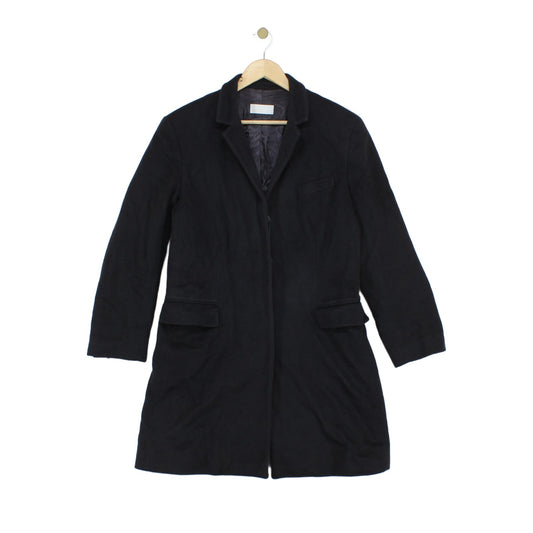 Womens Overcoat Made In Italy Lined Wool Cashmere