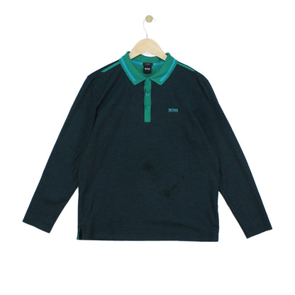 Mens Polo Shirt Long Sleeve