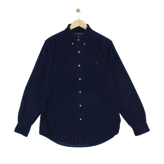 Mens Corduroy Shirt Custom Fit Button Down