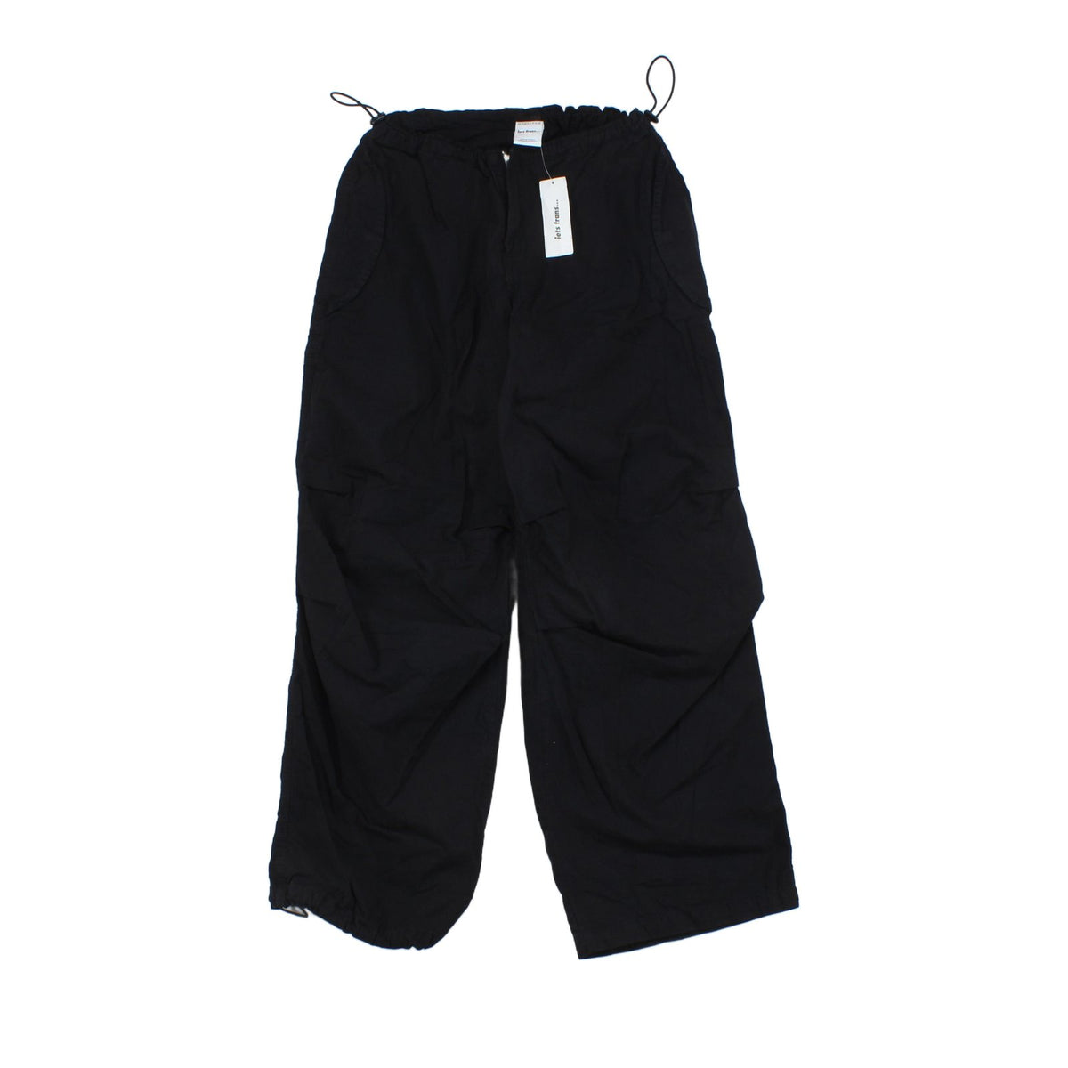 Womens Baggy Tech Trousers Oversized Fit