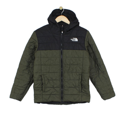 Boys Puffer Jacket Winter Outdoors Reversible