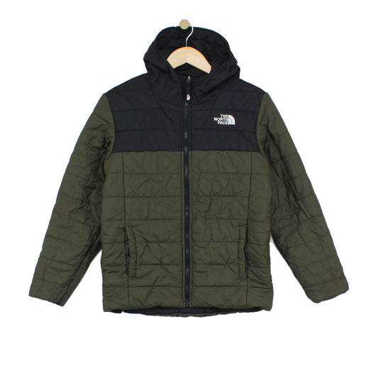 Boys Puffer Jacket Winter Outdoors Reversible