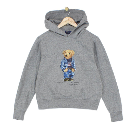 Boys Bear Hoodie Graphic