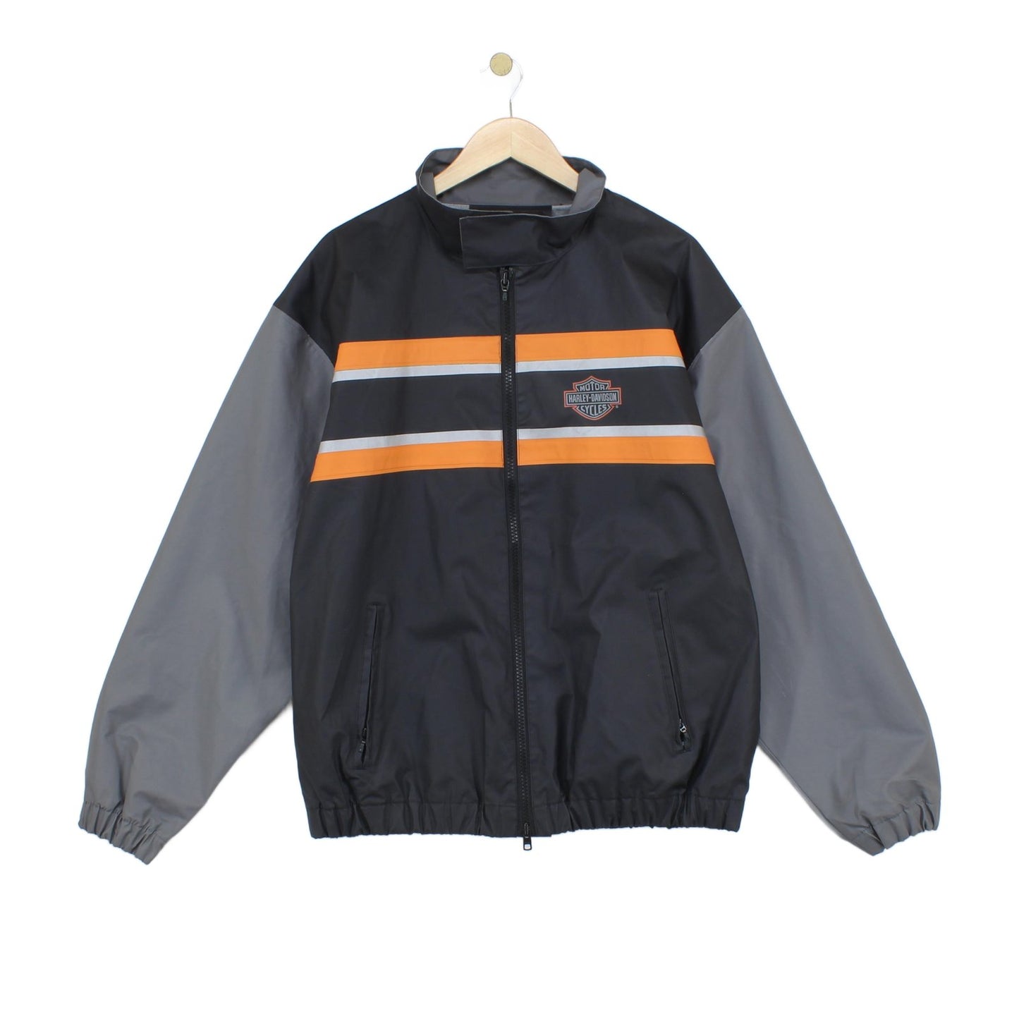 Mens Vinyl Jacket Motorcycle Racing