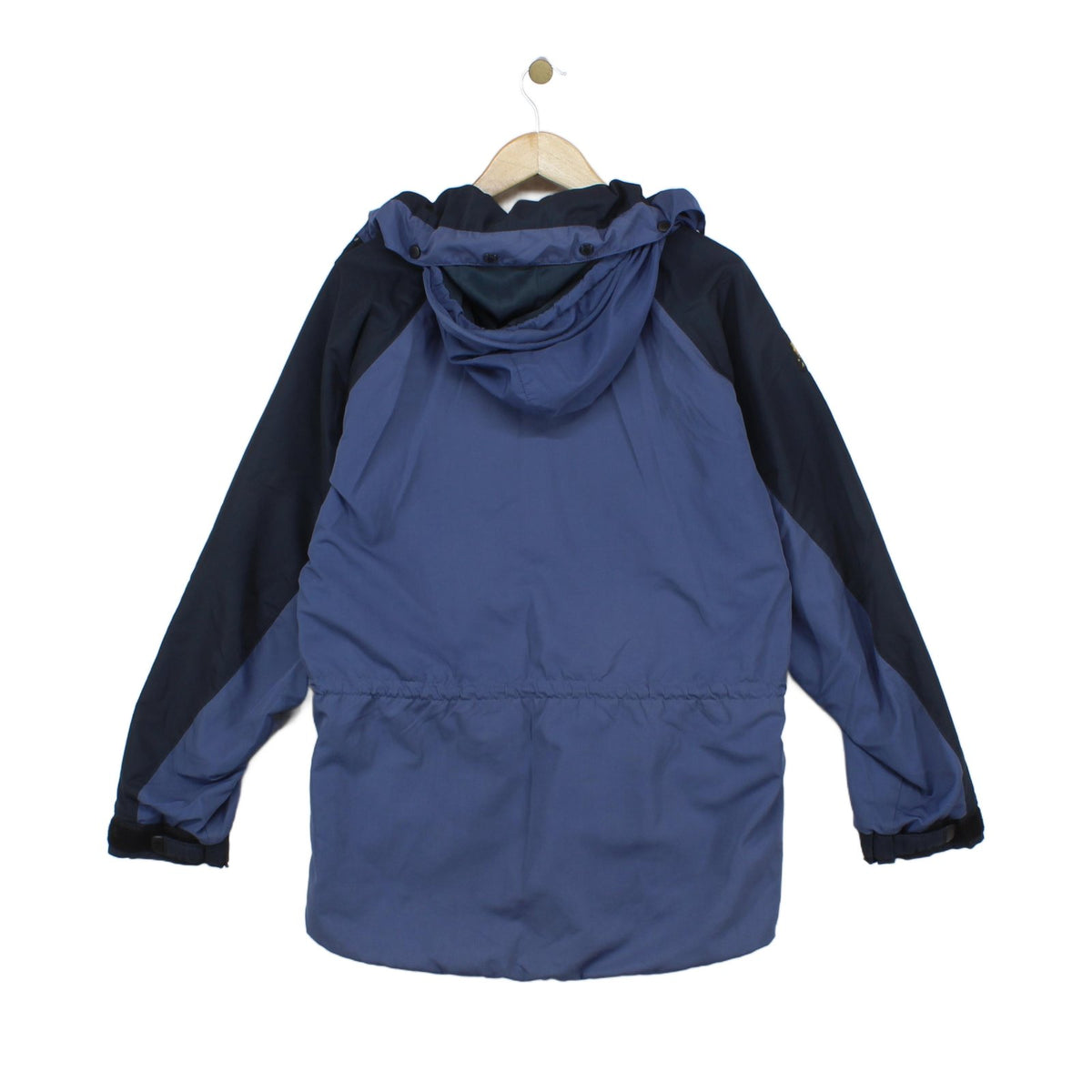 Mens Waterproof Jacket Hooded Full Zip Outdoor Hiking