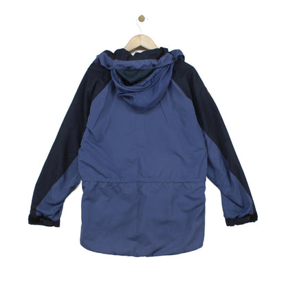 Mens Waterproof Jacket Hooded Full Zip Outdoor Hiking