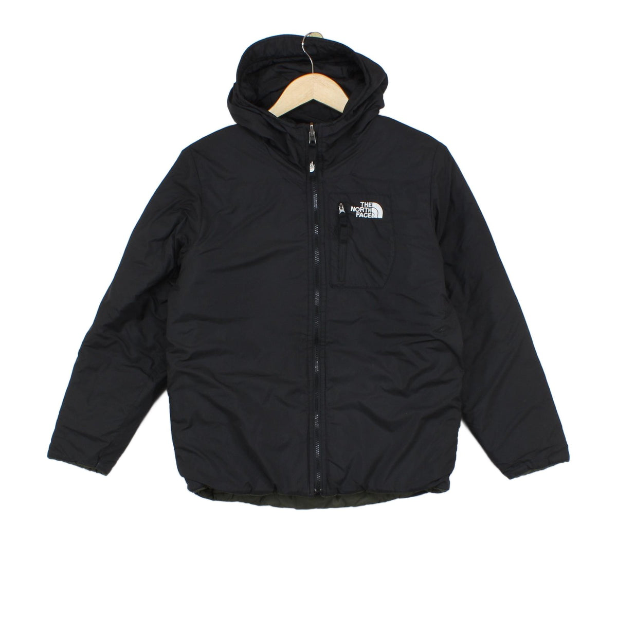 Boys Puffer Jacket Winter Outdoors Reversible