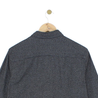 Mens Patterned Shirt Button Up Long Sleeve