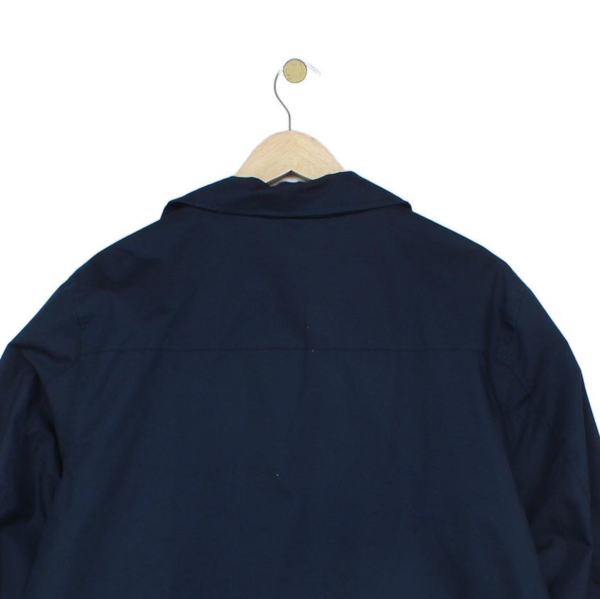 Mens Dryvent Waterproof Overcoat Collared Long Sleeve